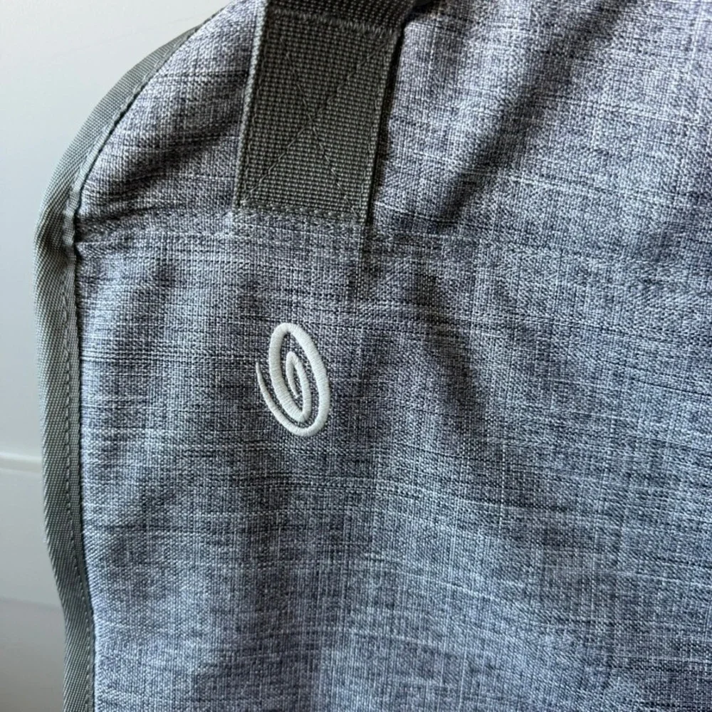 Timbuk2 Messenger Bag Grey Teal Laptop Crossbody Commuter Shoulder Bag